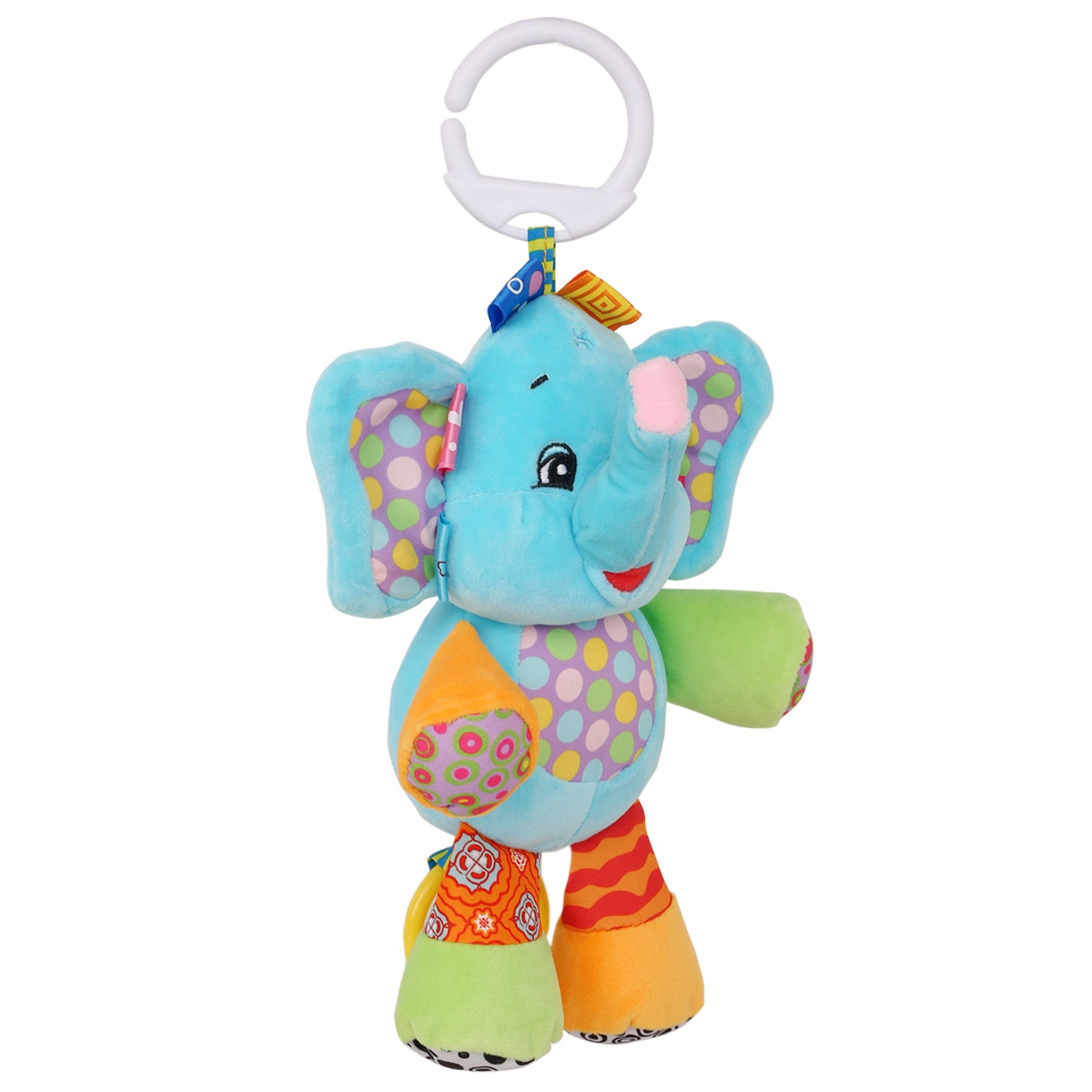 Elephant Blue Pulling Toy
