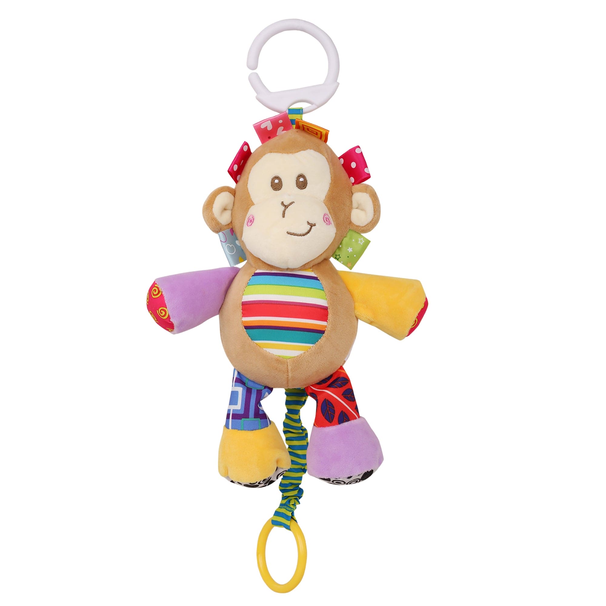 Monkey Multicolour Pulling Toy