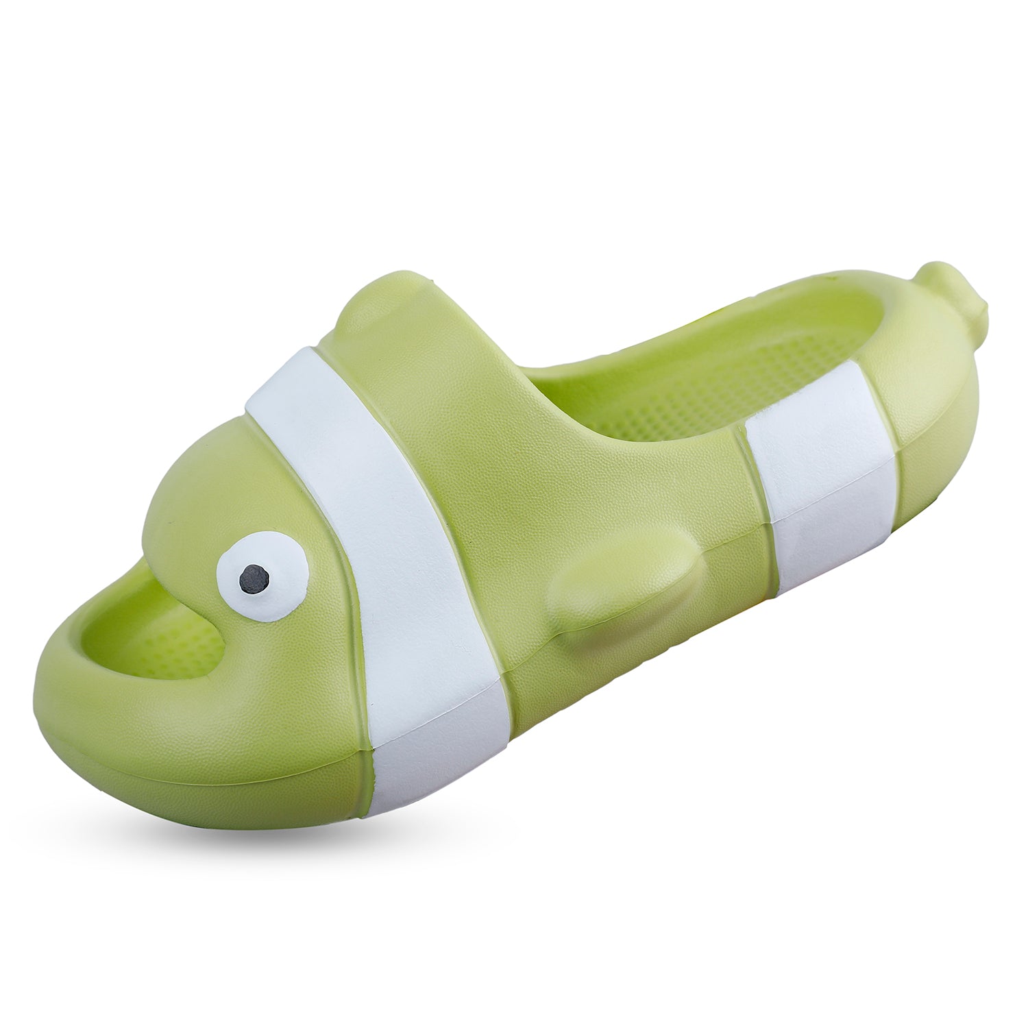 Baby Moo Nemo Waterproof Soft Slippers Anti-Skid Sliders - Green - Baby Moo