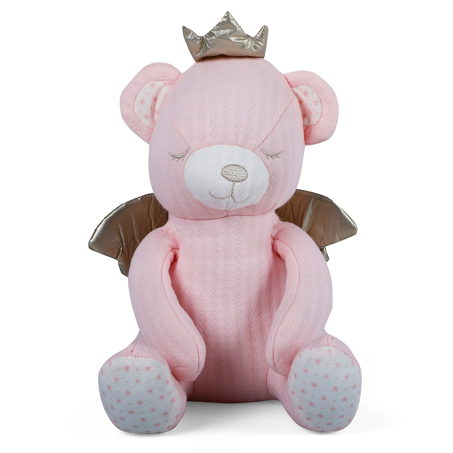 Baby Moo Princess Bear Cozy Plush Toy Blanket - Pink - Baby Moo