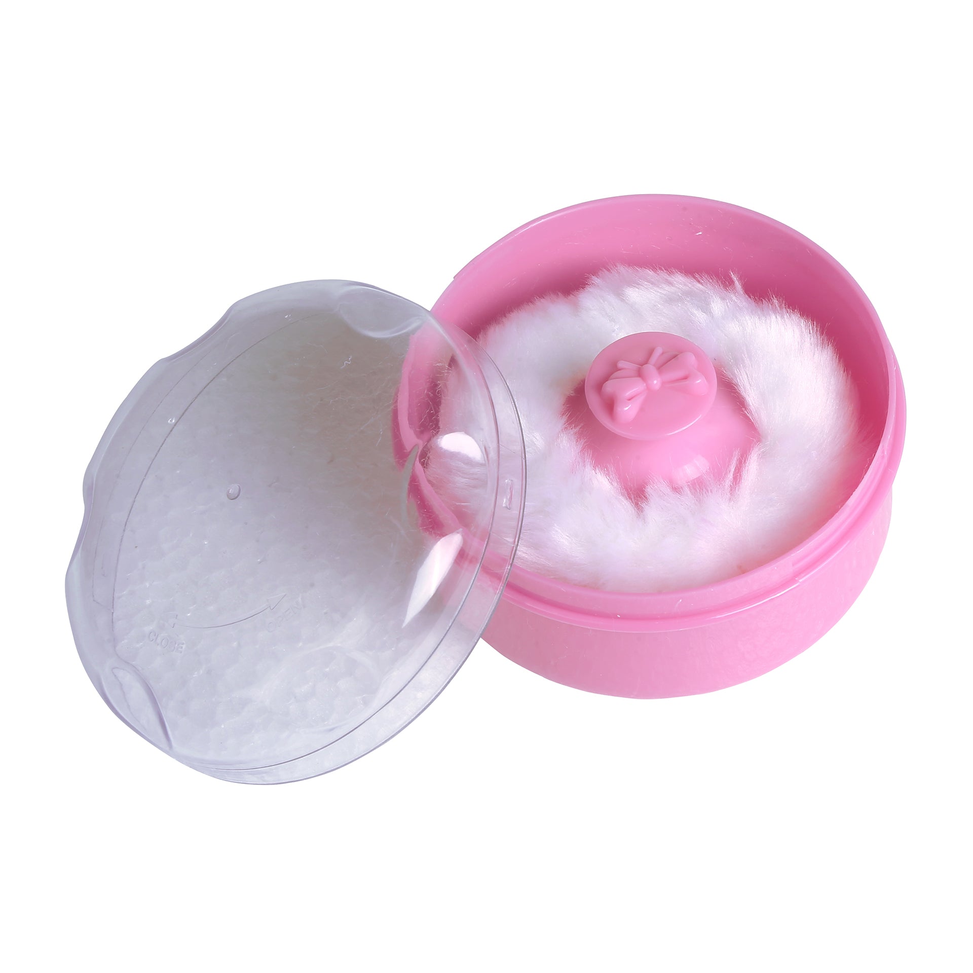 Plain Pink Powder Puff - Baby Moo