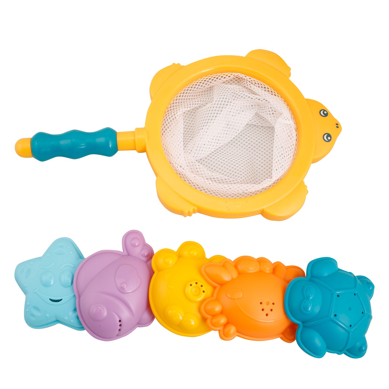 Rescuing My Ocean Friends Multicolour Set Of 5 Bath Toy - Baby Moo