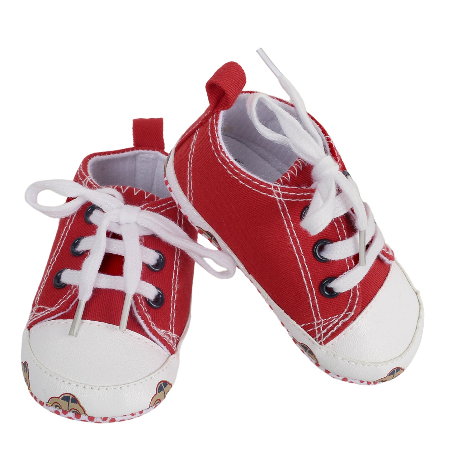 Baby Moo Car Red Sneakers - Baby Moo