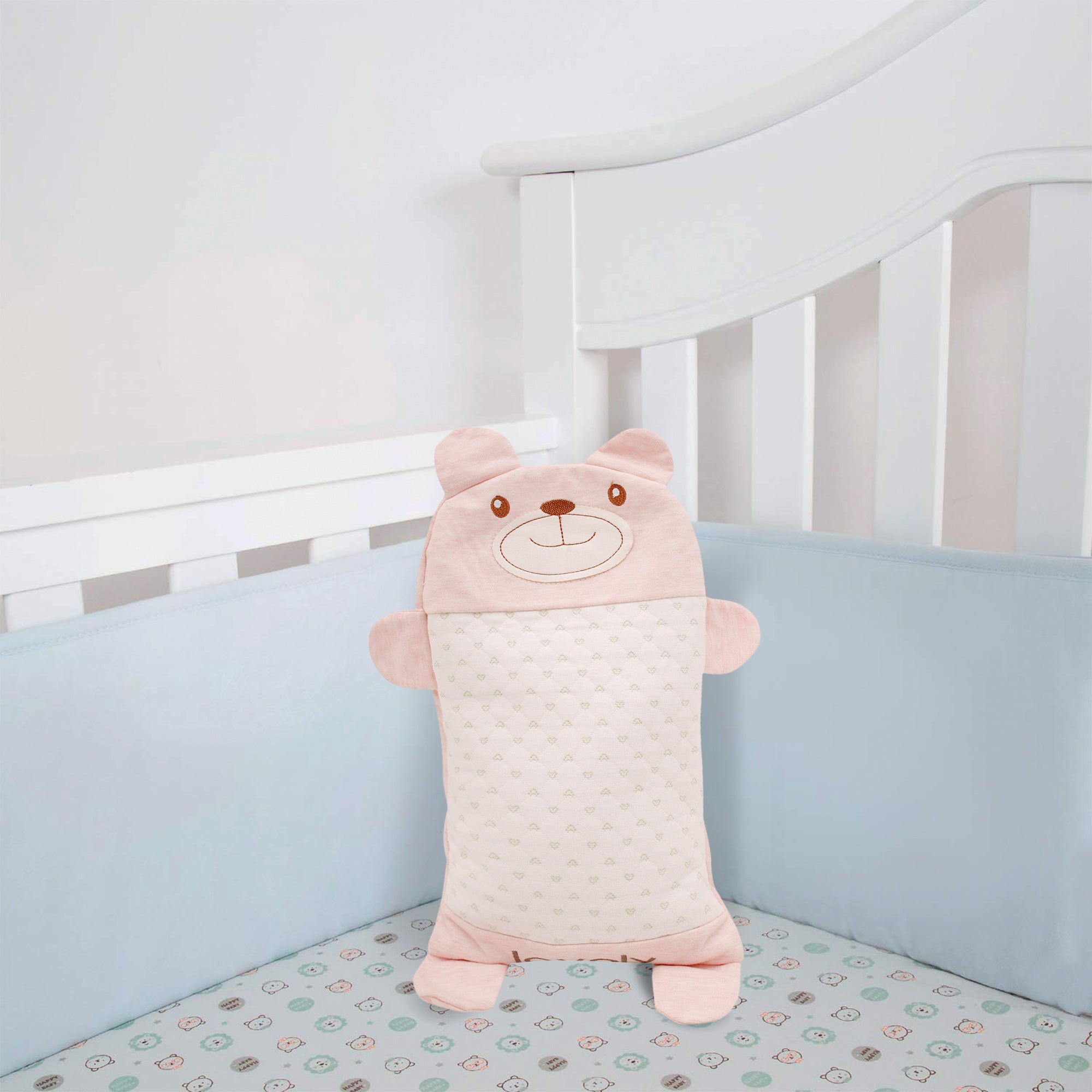 Bear Pink Pillow