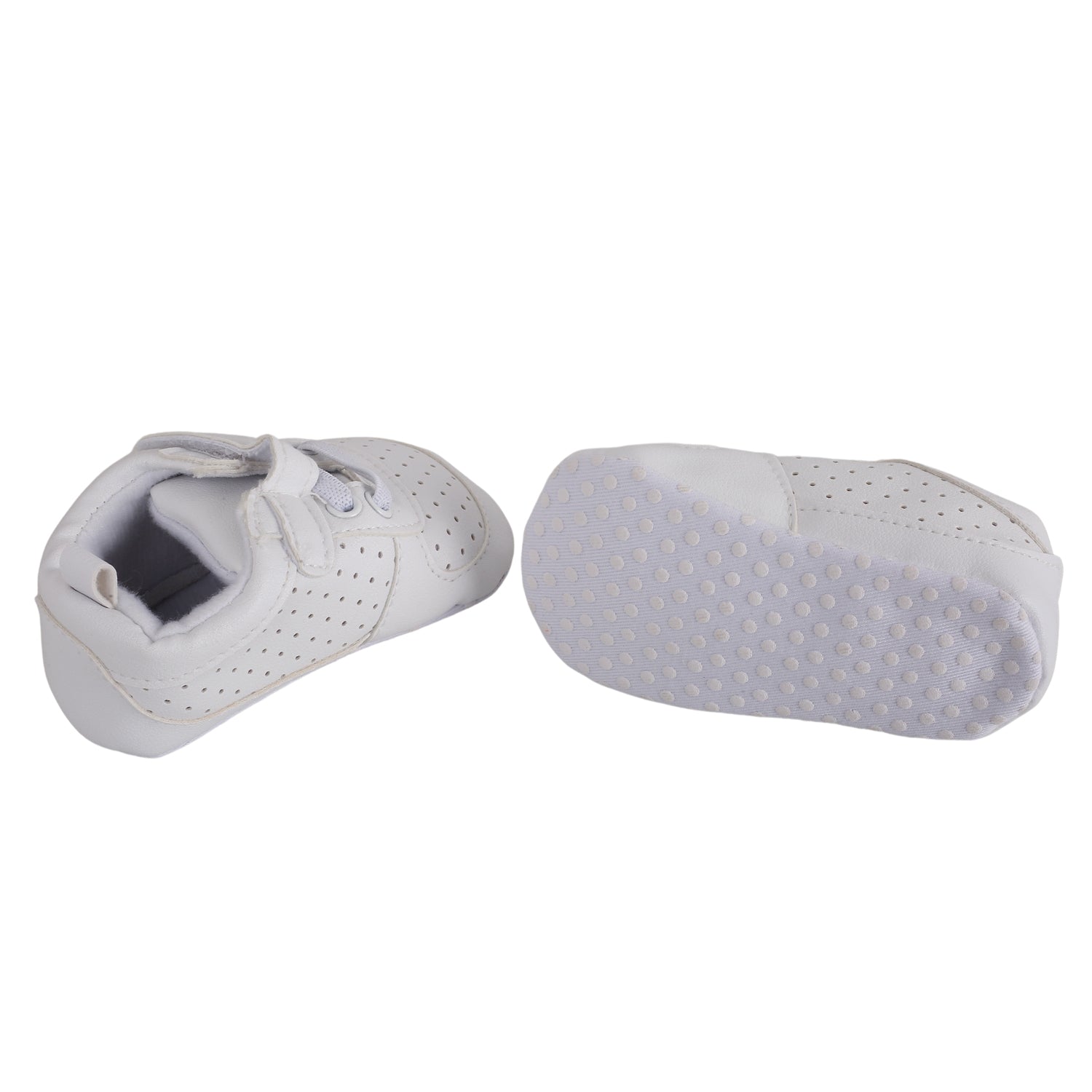 Baby Moo Matte White Sneakers - Baby Moo