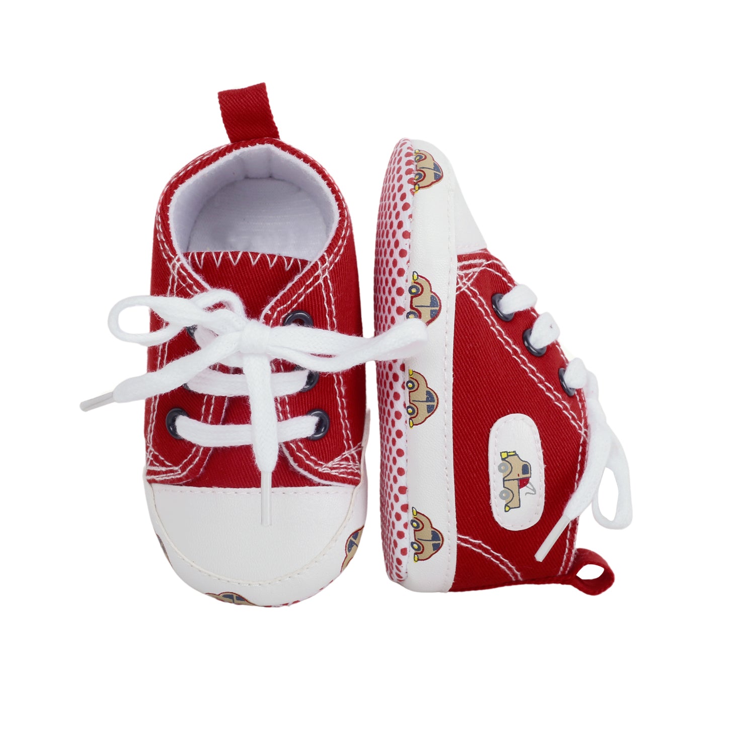 Baby Moo Car Red Sneakers - Baby Moo