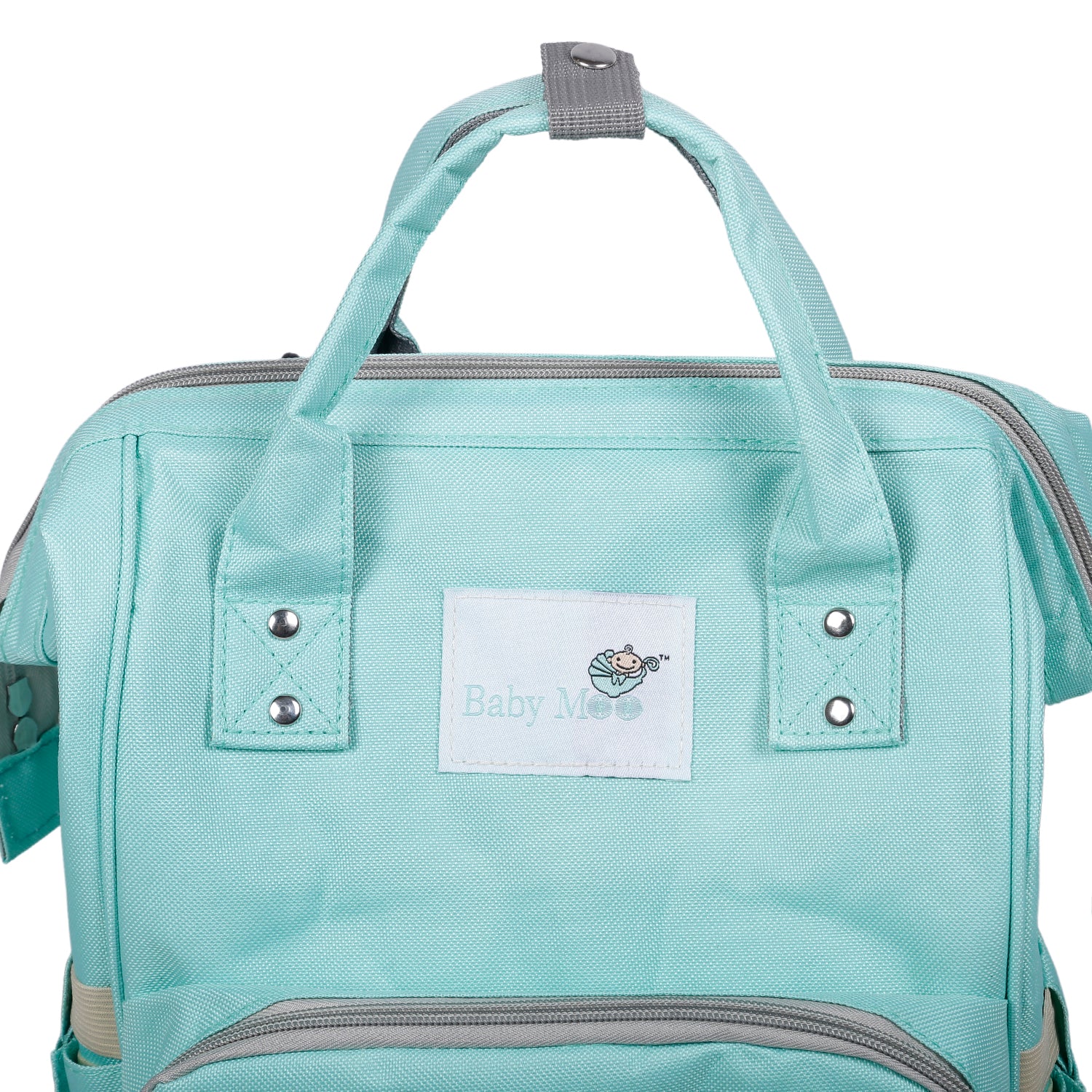 Diaper Bag 
Maternity Backpack Solid Sea Green - Baby Moo