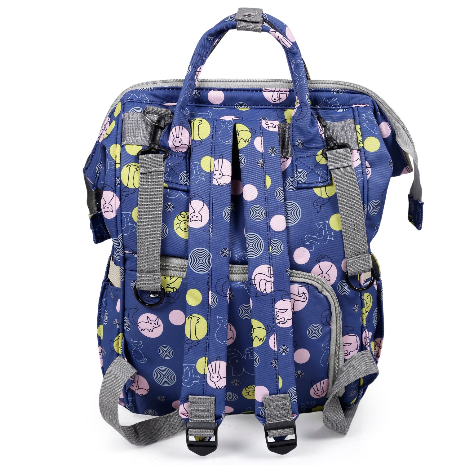 Diaper Bag 
Maternity Backpack Animal Printed
 Blue