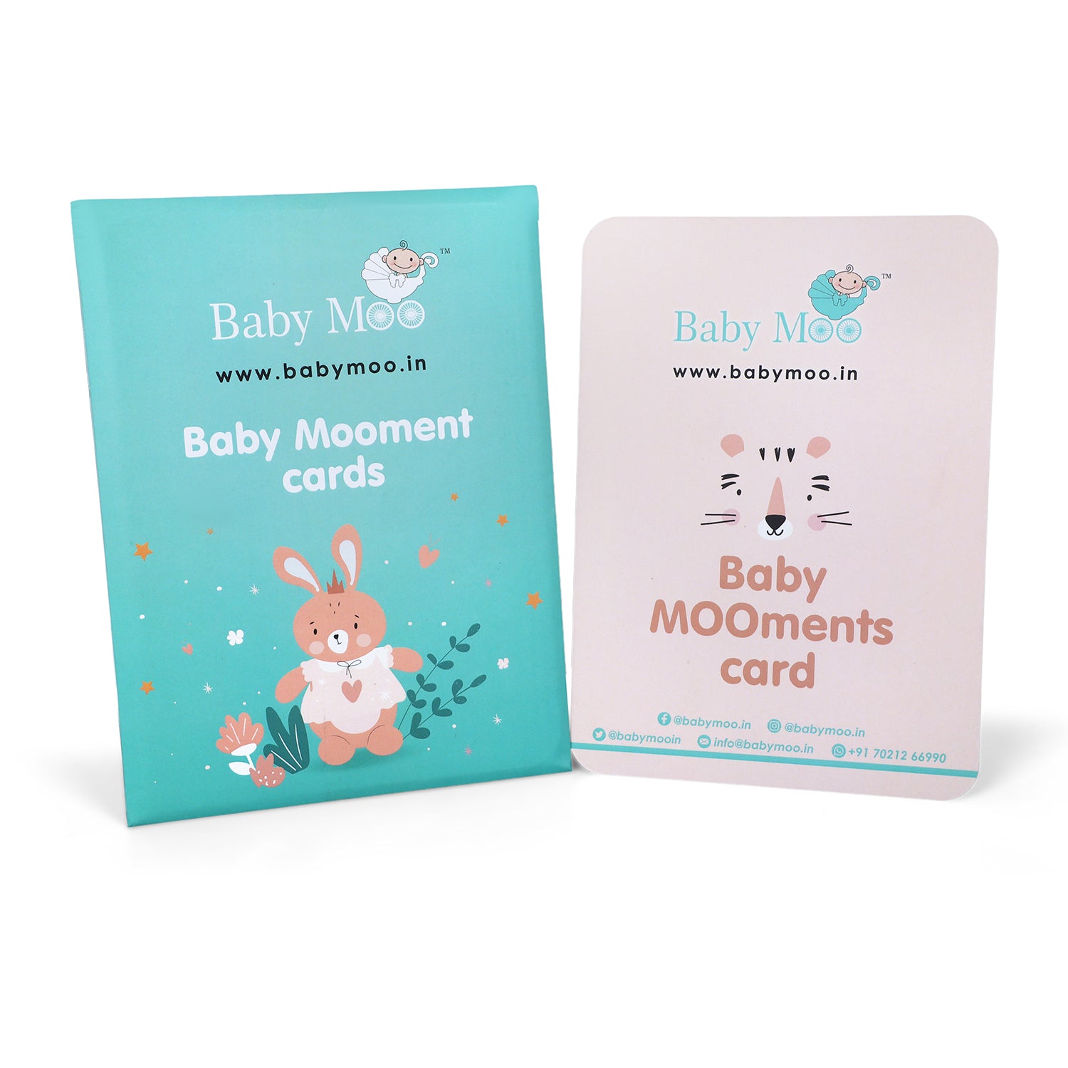 Baby MooMents First Year Milestone Cards - Baby Moo