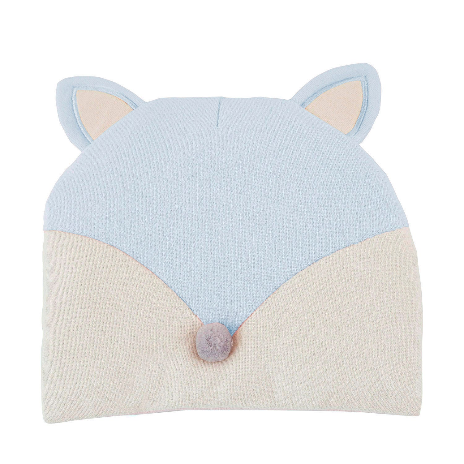 Fox Sky Blue Cap - Baby Moo