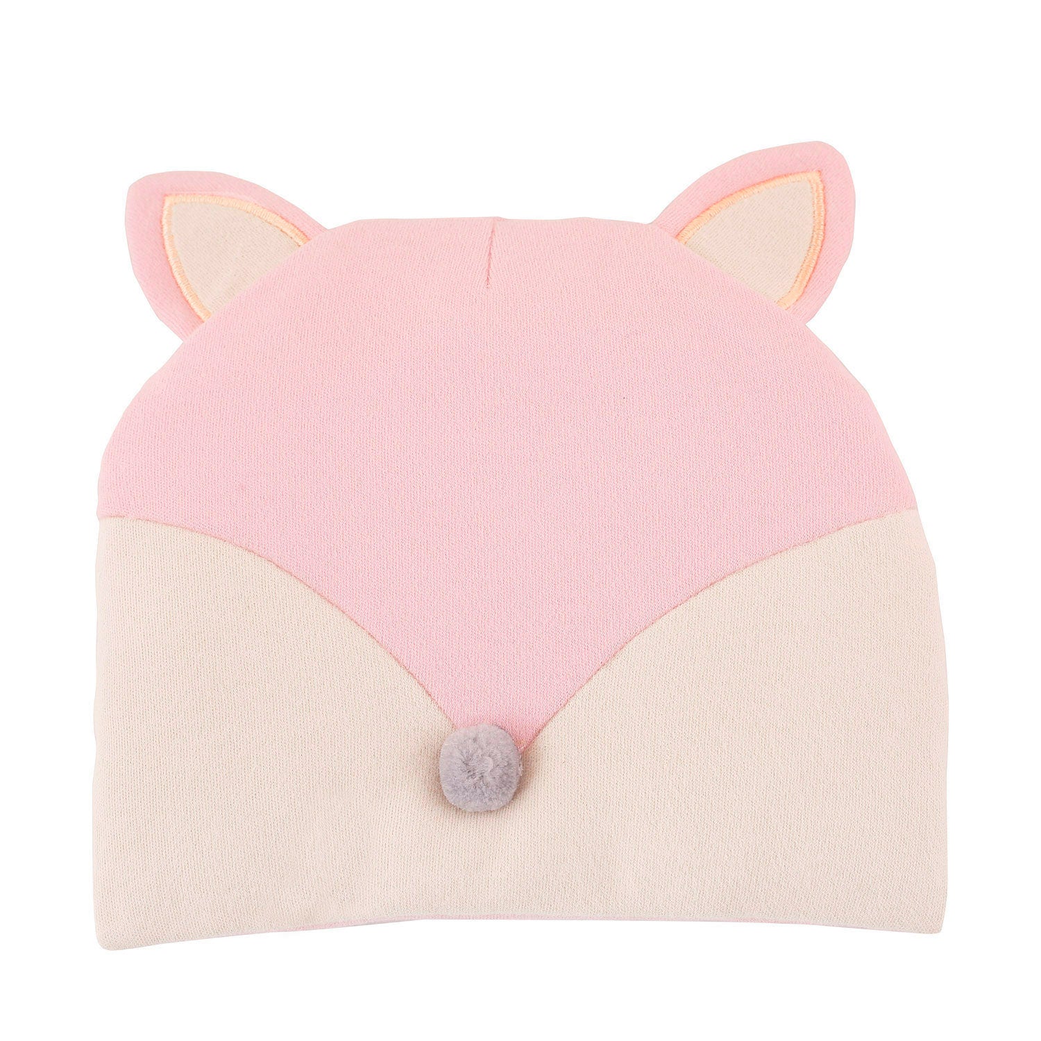 Fox Pink Cap - Baby Moo