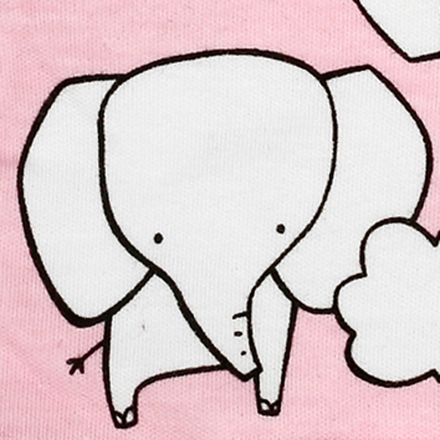 Pink Elephant 3 Pk Caps - Baby Moo