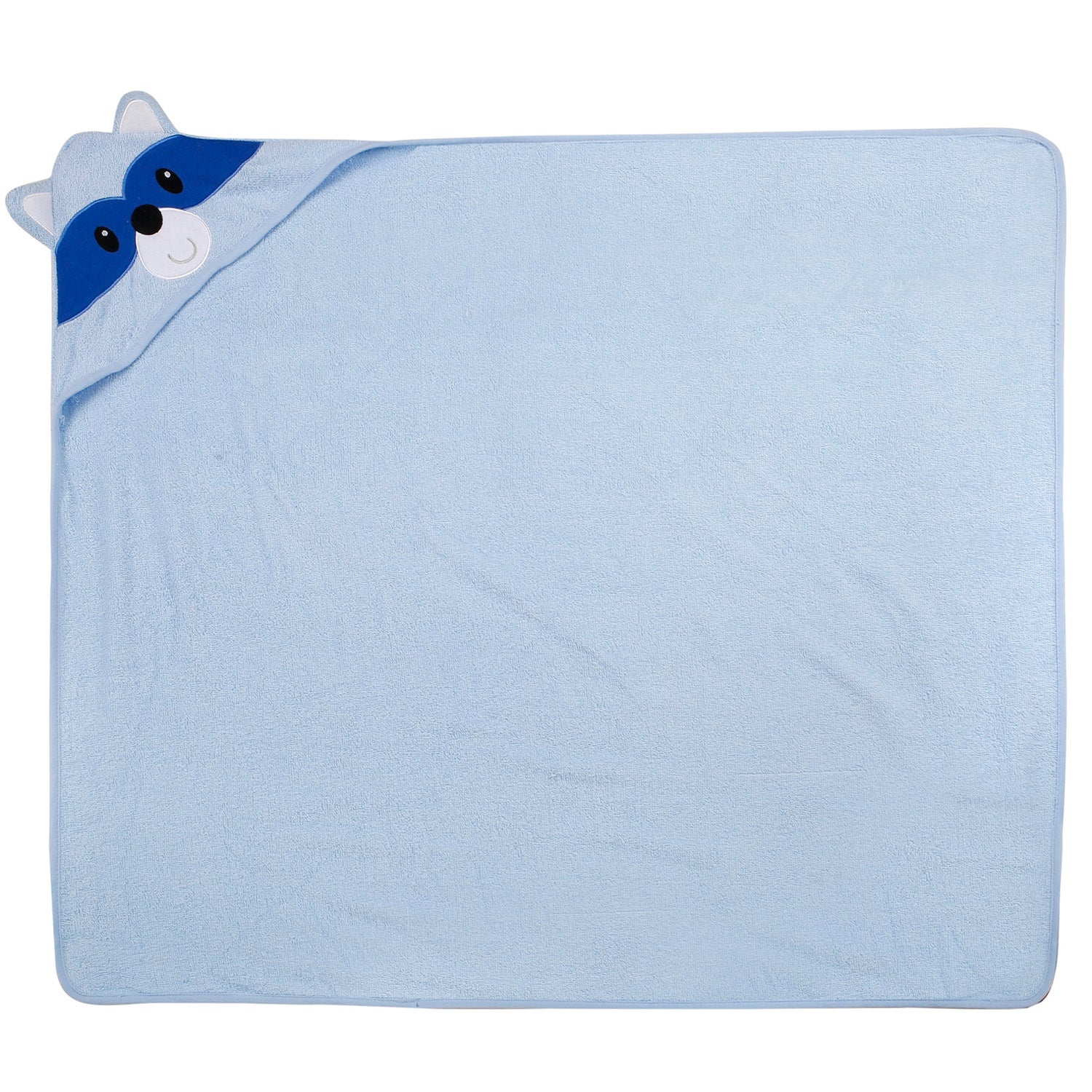 Animal Blue Hooded Towel - Baby Moo