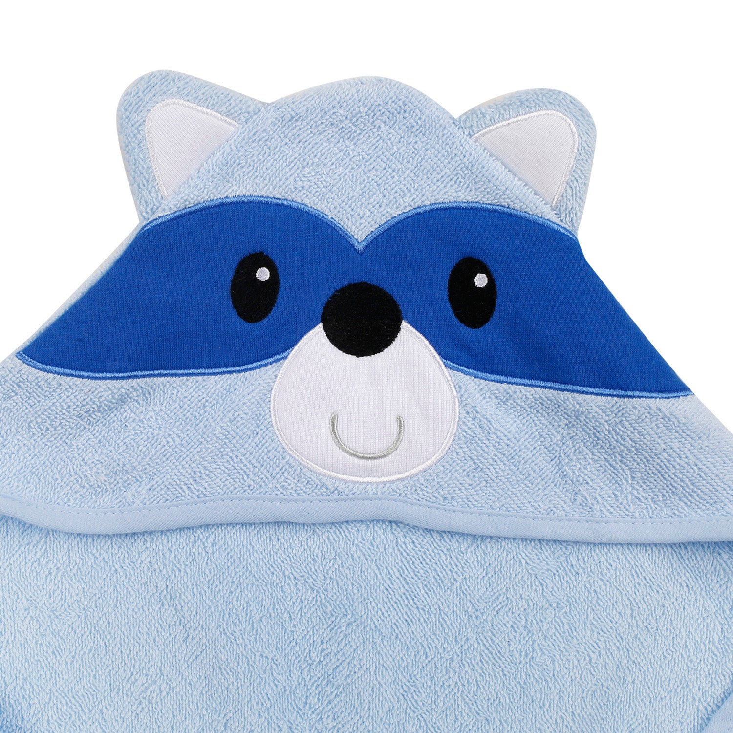 Animal Blue Hooded Towel - Baby Moo