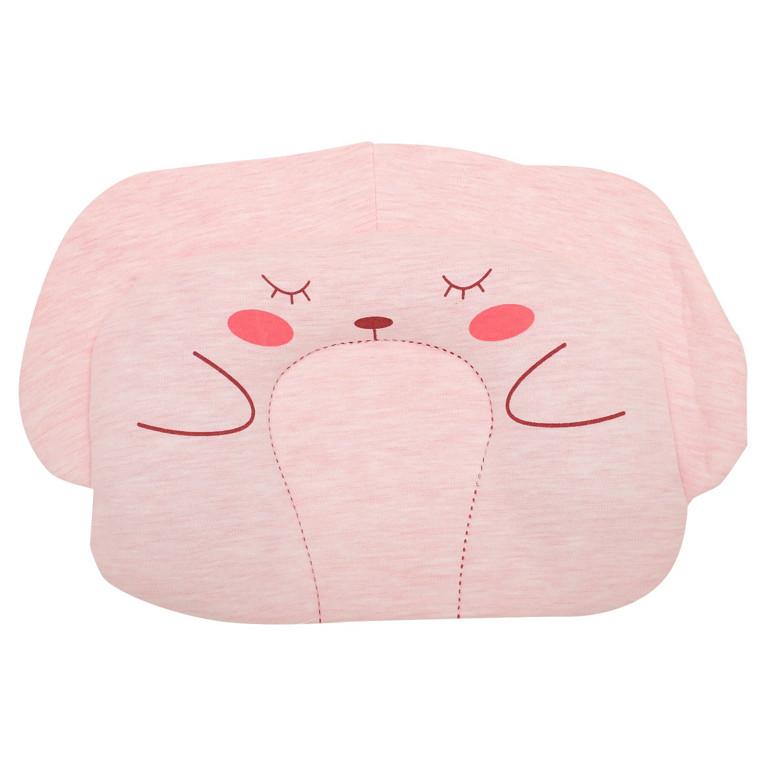 Sleepy Bear Pink Pillow