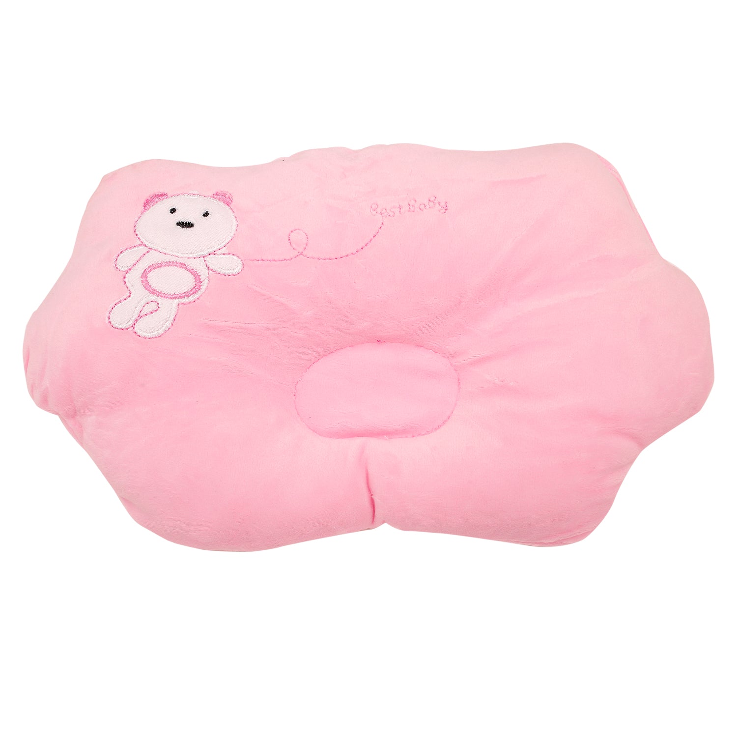 Bear Pink Baby Pillow