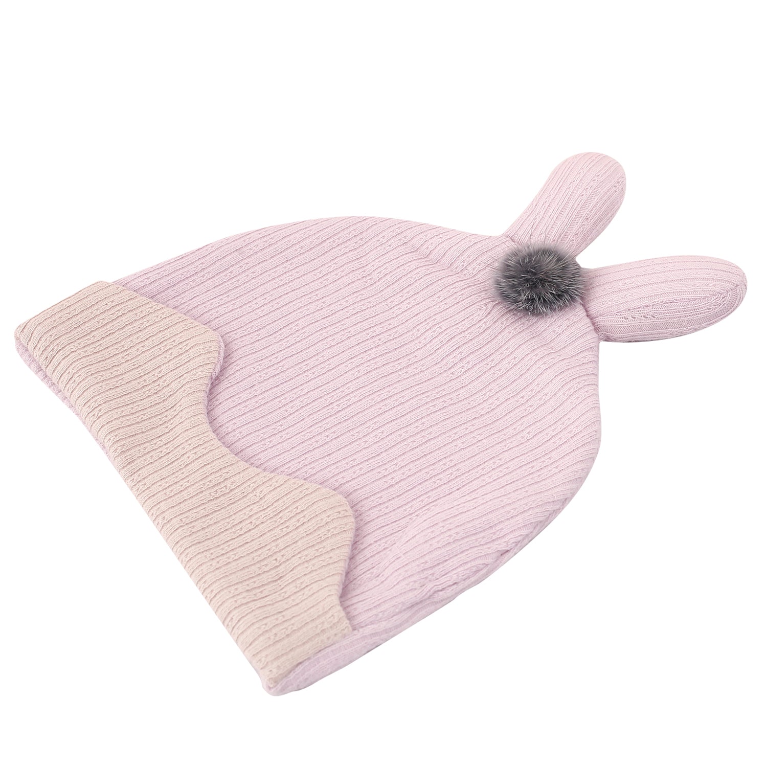 Bunny Pink Cap - Baby Moo