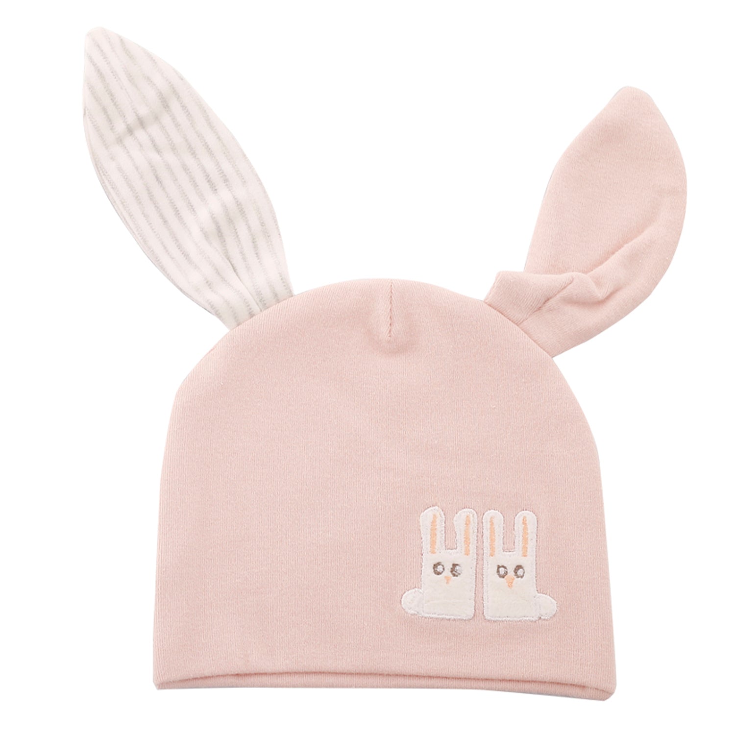 Big Bunny Ears Pink And Peach 2 Pk Cap
