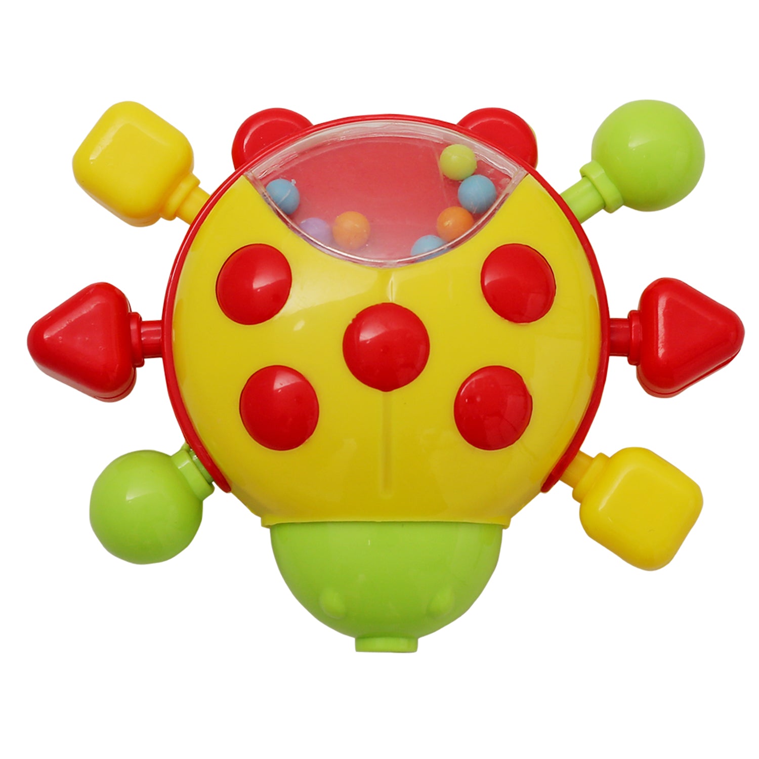 Premium Multicolour Set of 5 Musical Rattle Toys With Light - Baby Moo