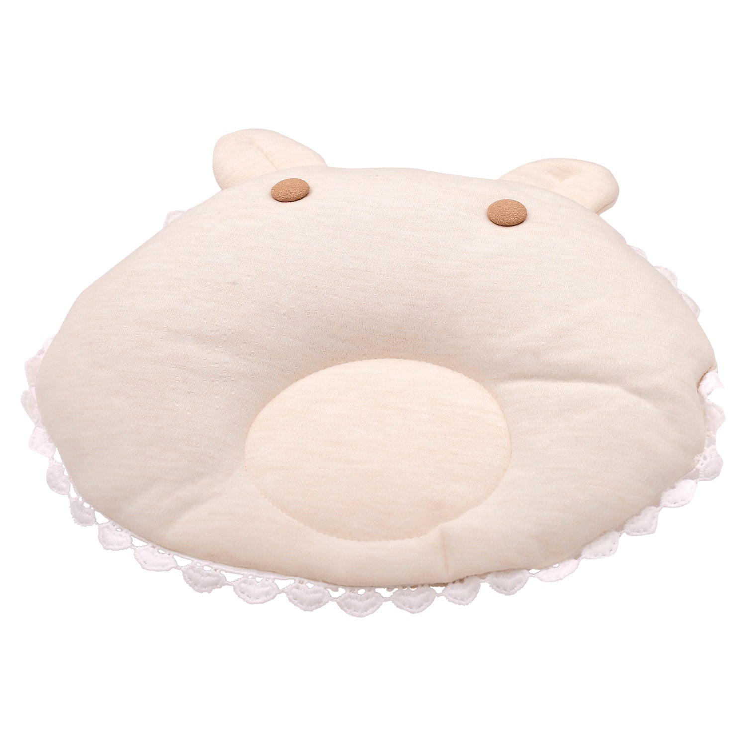 Cream Round Pillow Set - Baby Moo