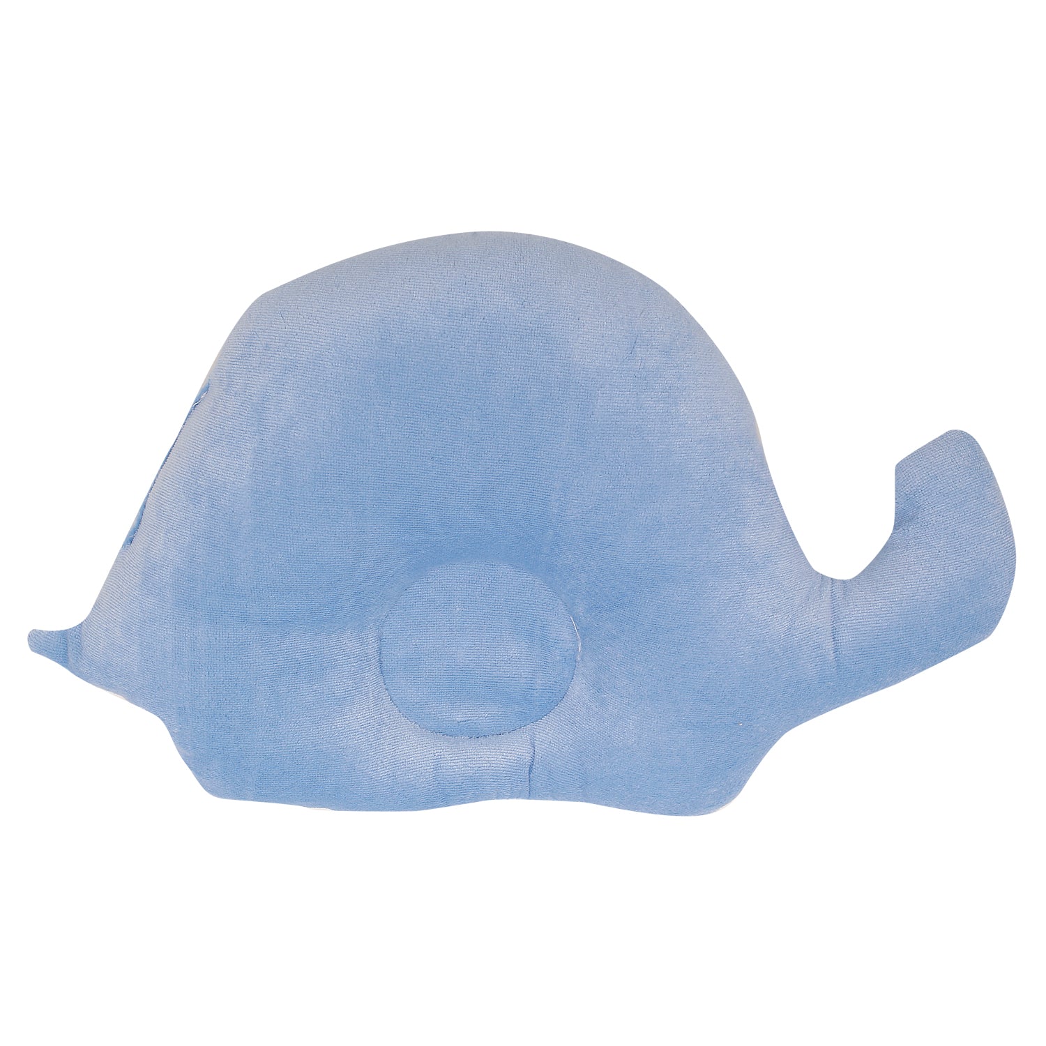 Elephant Shaped Blue Baby Pillow - Baby Moo