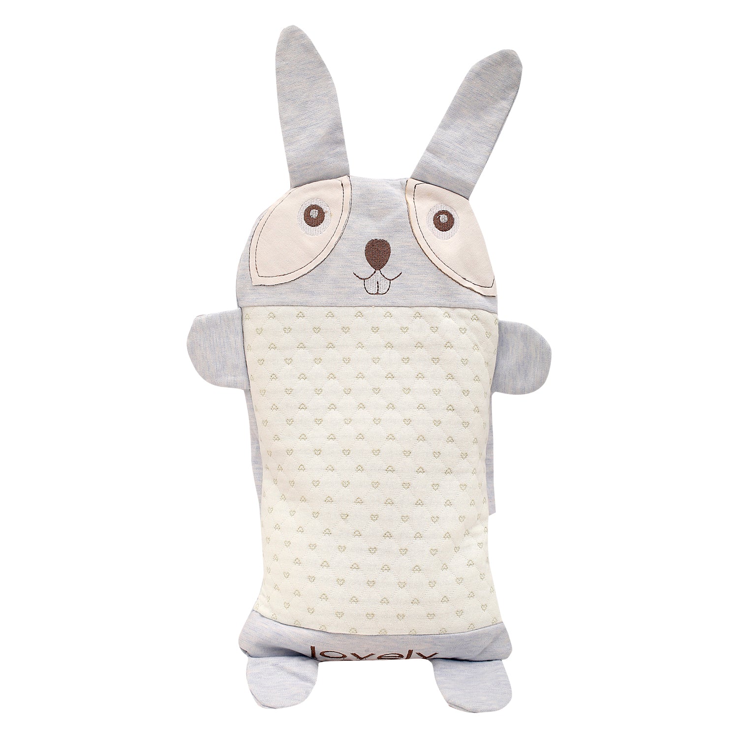 Rabbit Grey Pillow - Baby Moo