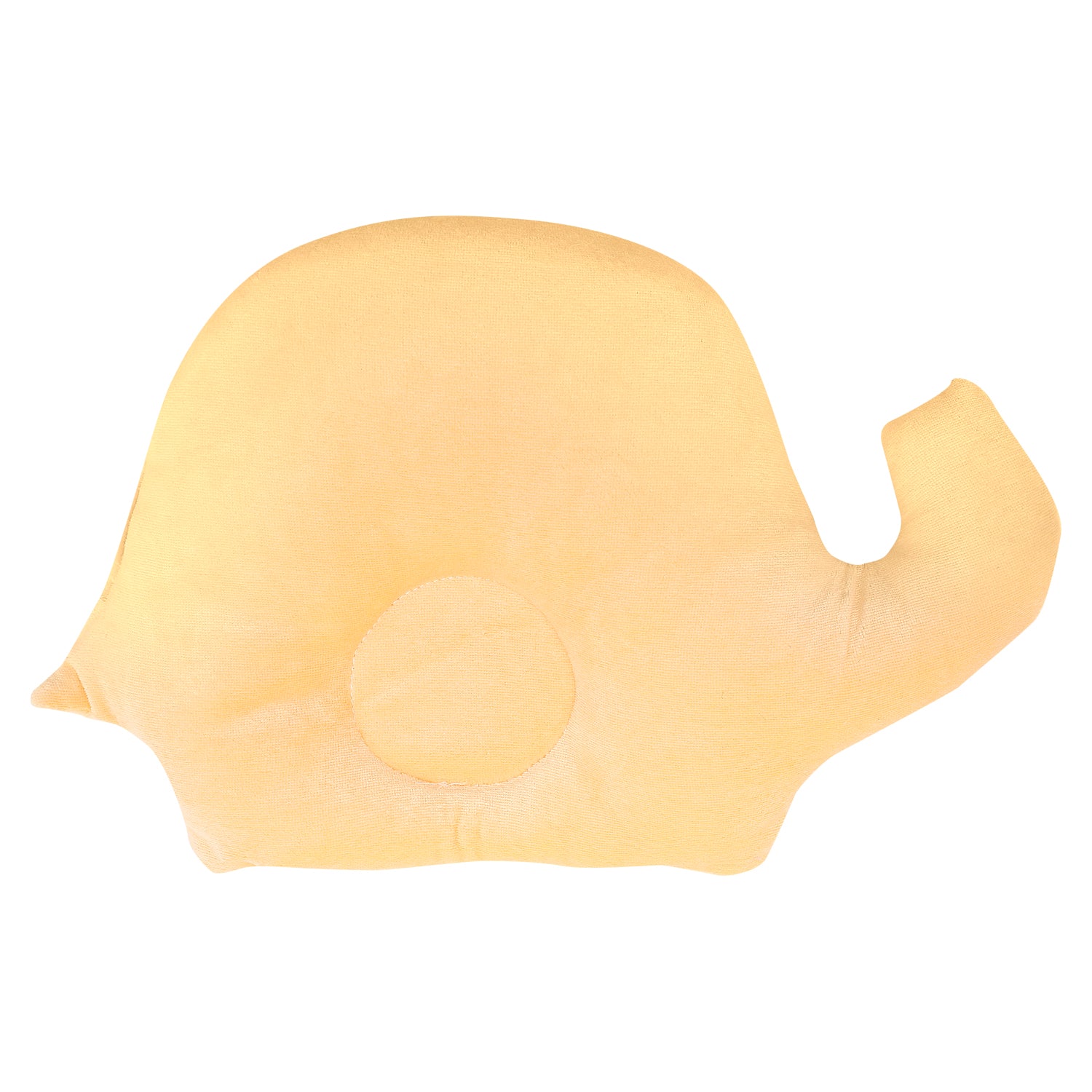 Elephant Shaped Yellow Baby Pillow - Baby Moo