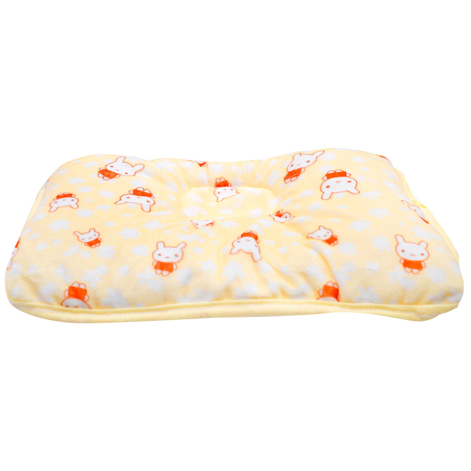 Bunny Yellow Baby Pillow - Baby Moo