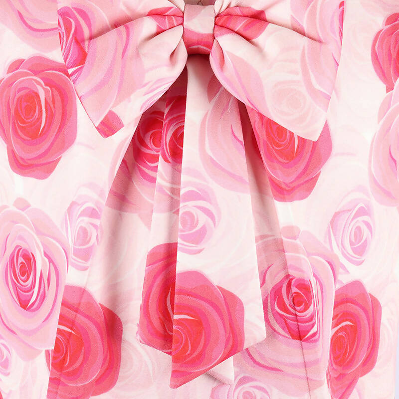 Stella Rossa Baby Rose Printed Dress - Pink