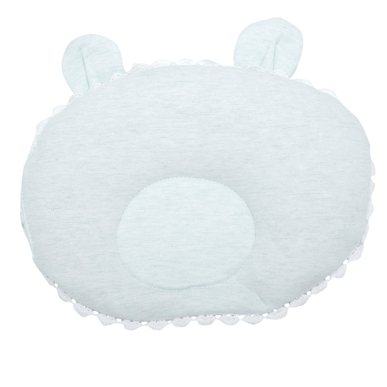 Blue Round Pillow Set - Baby Moo