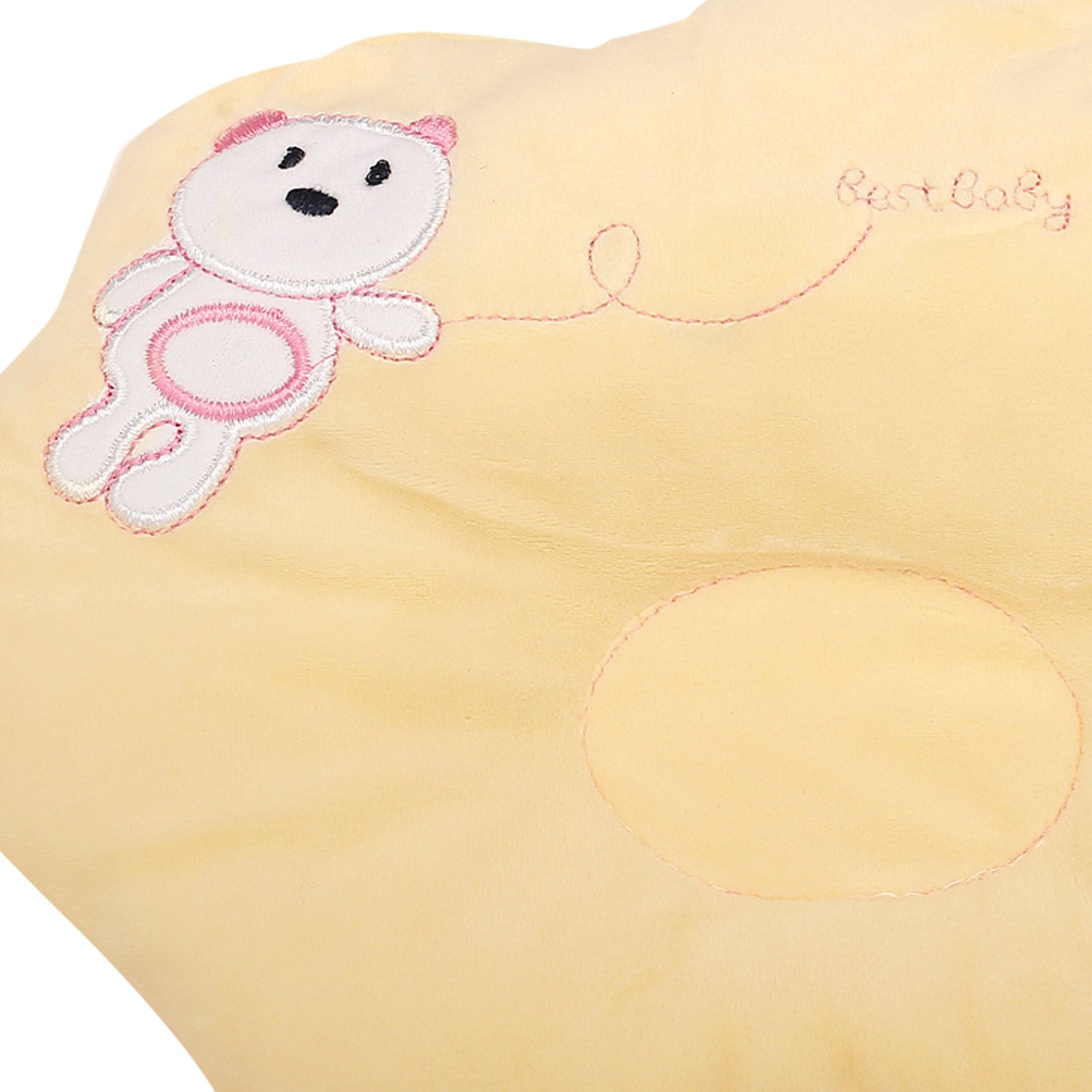 Bear Yellow Baby Pillow - Baby Moo