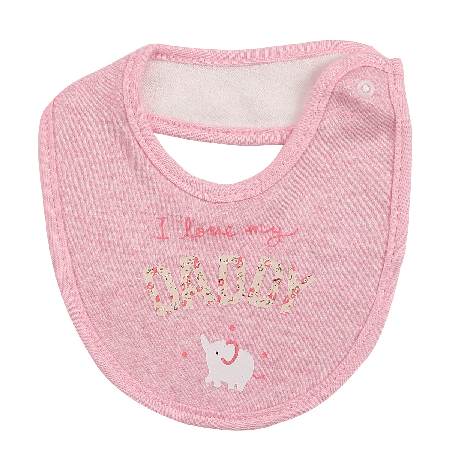Mommy And Daddy's Princess Pink 3 Pk Bibs