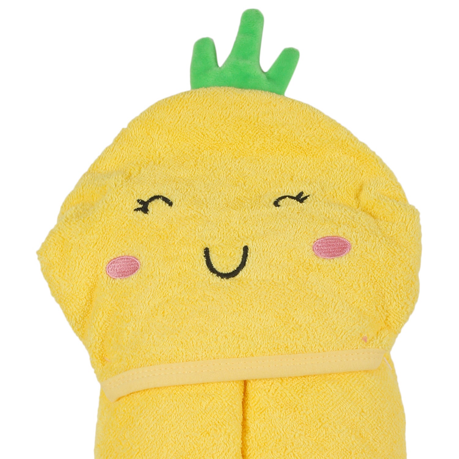 Birdie Yellow Hooded Towel - Baby Moo