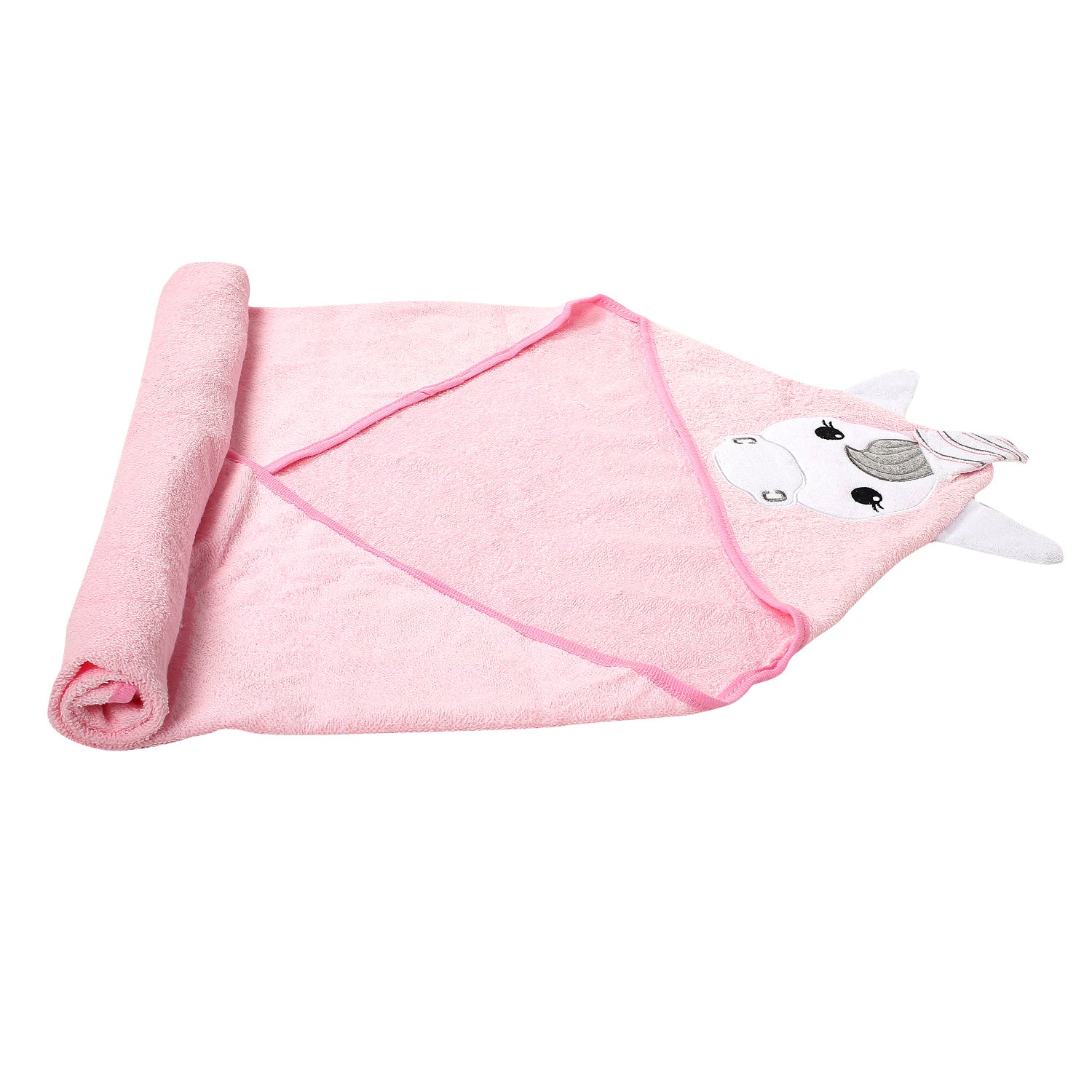 Flying Unicorn Pink Unicorn Hooded Towel