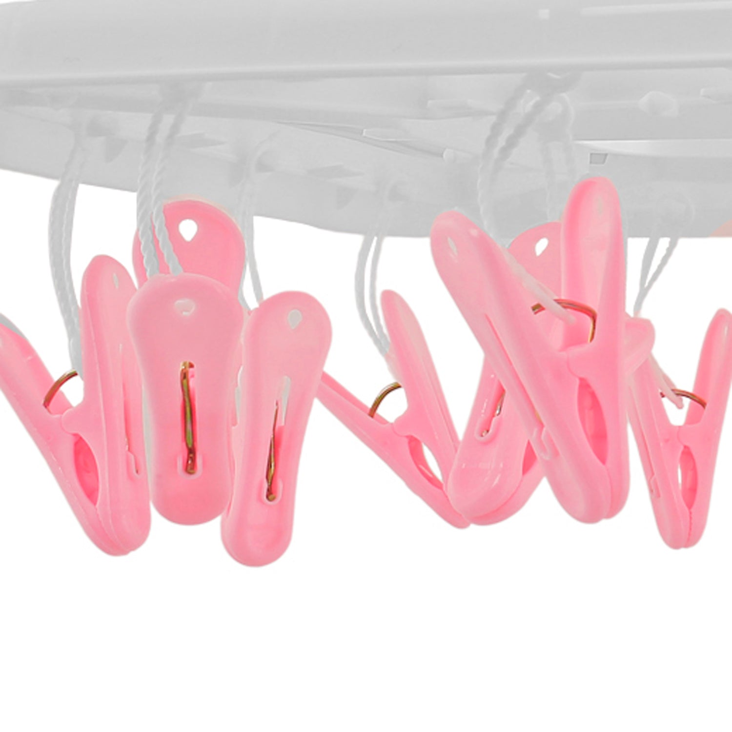 Pink Premium Square Clip Hanger - Baby Moo