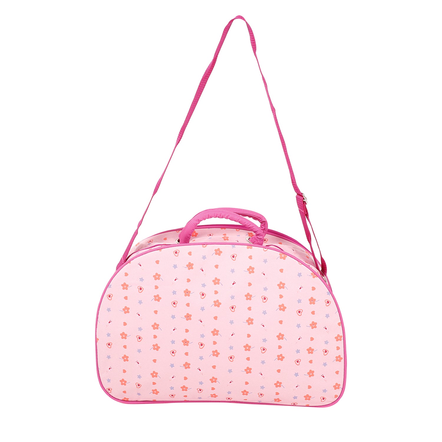 Floral Pink Diaper Bag - Baby Moo