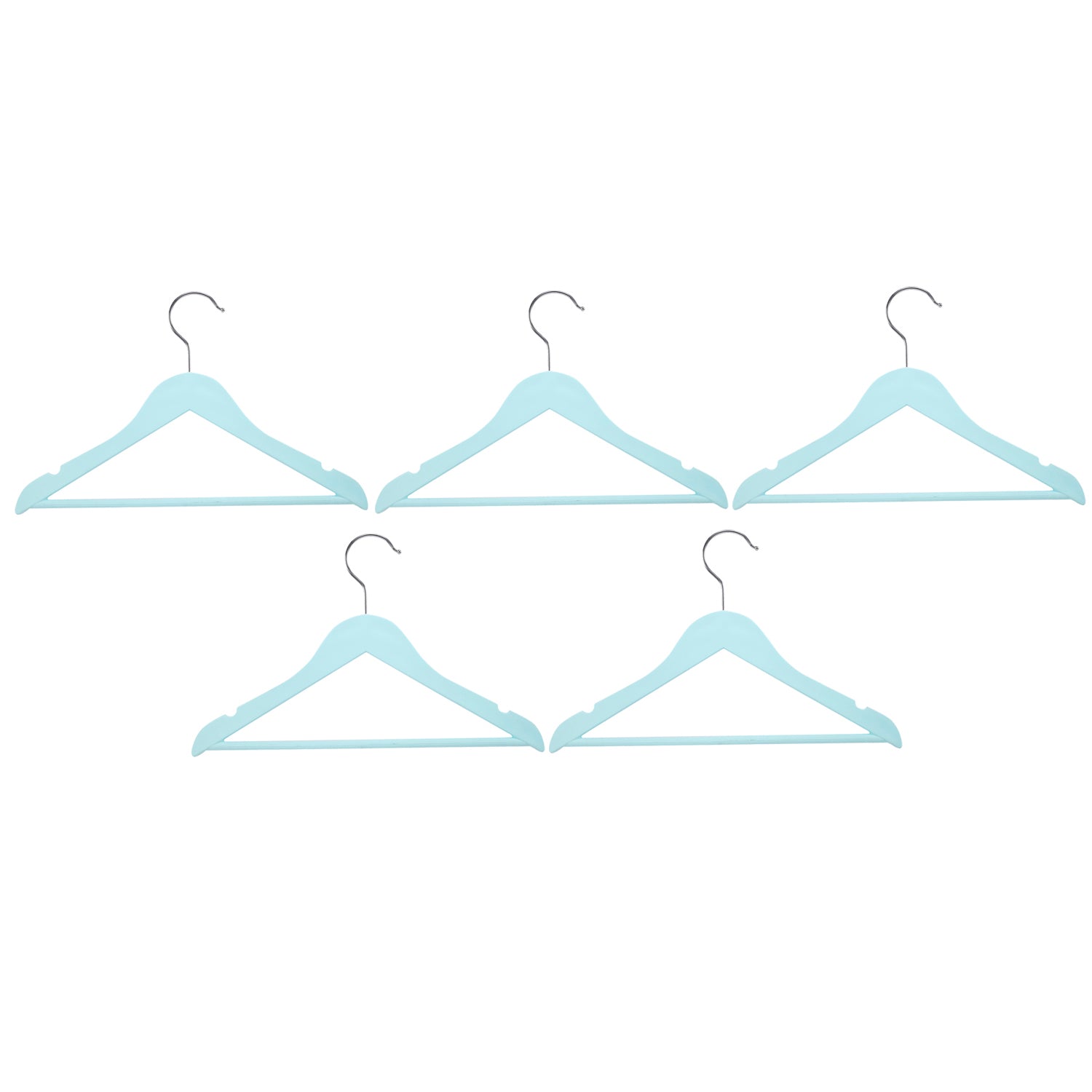 Sturdy Blue Baby Hanger Set of 5 - Baby Moo