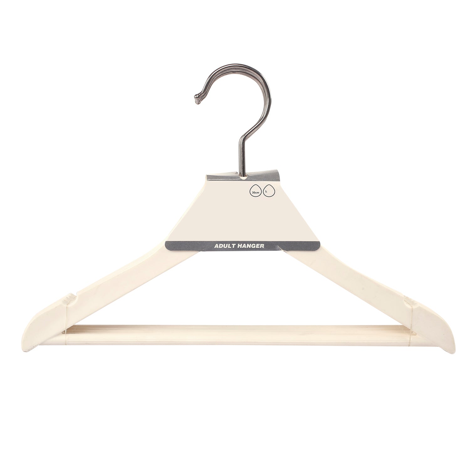 Sturdy Off White Baby Hanger Set of 5