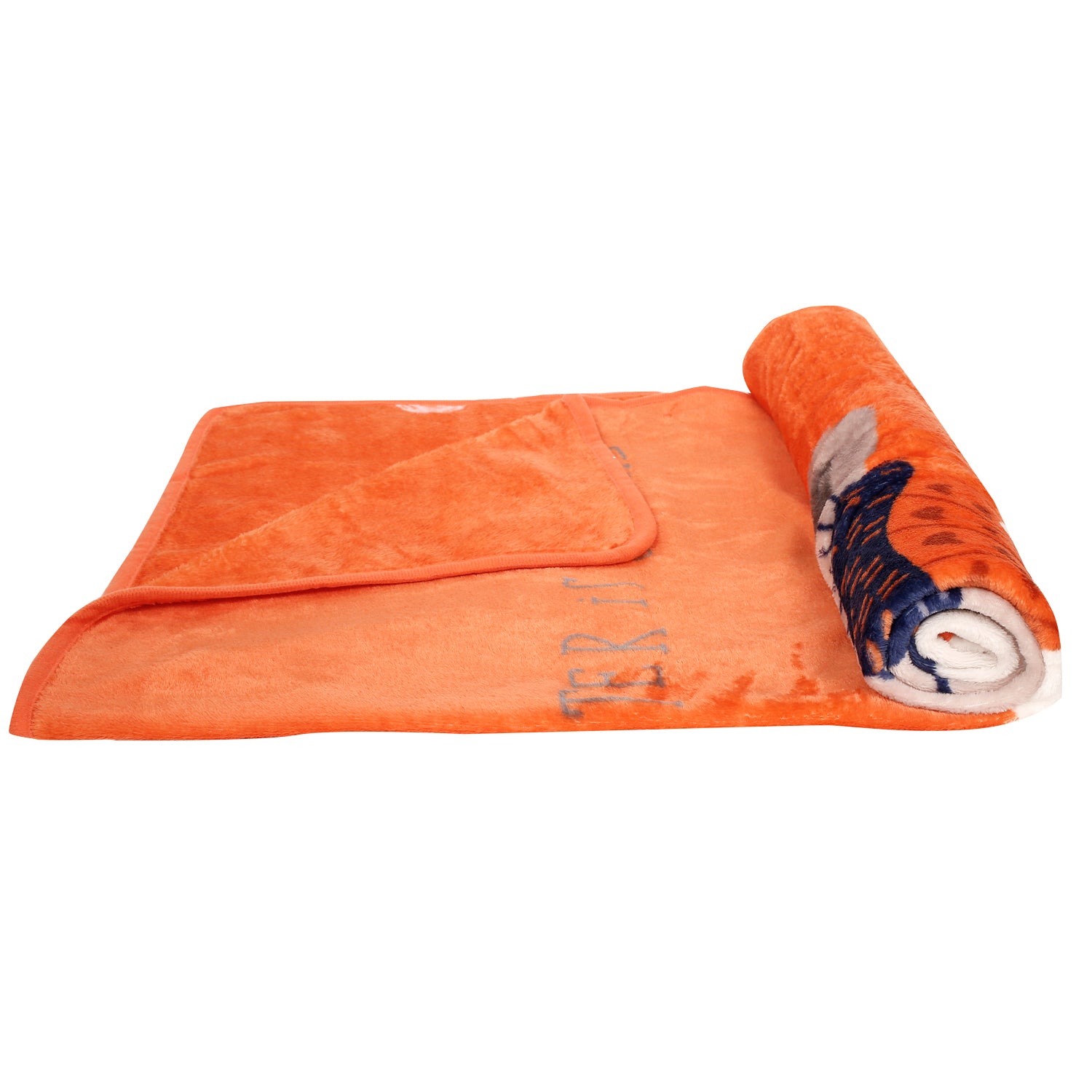 Winter Is Coming Orange One Ply Blanket - Baby Moo