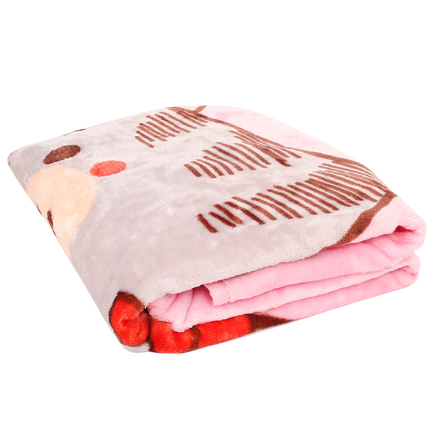 Sweet Tooth Pink One Ply Blanket