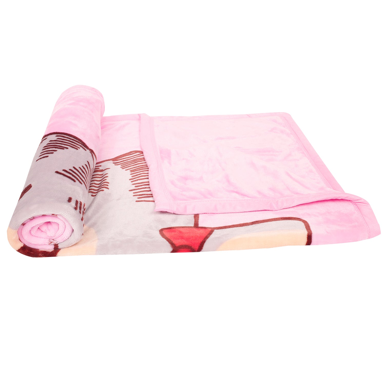 Sweet Tooth Pink Two-Ply Blanket - Baby Moo