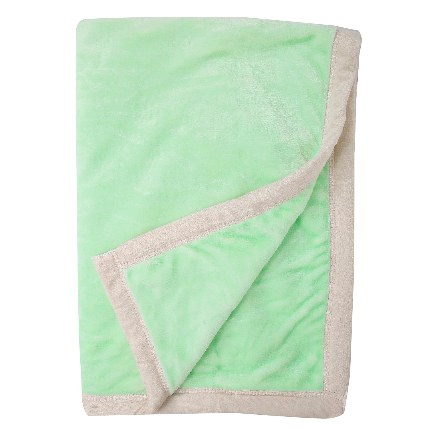 Little Birdy Fashion Tips Mint Green Two-Ply Blanket - Baby Moo
