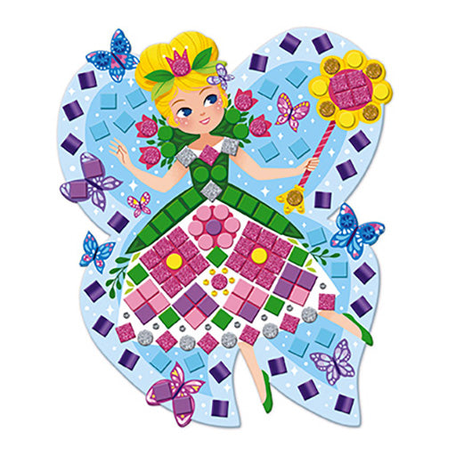 Janod Mosaics Princesses And Fairies - Multicolour
