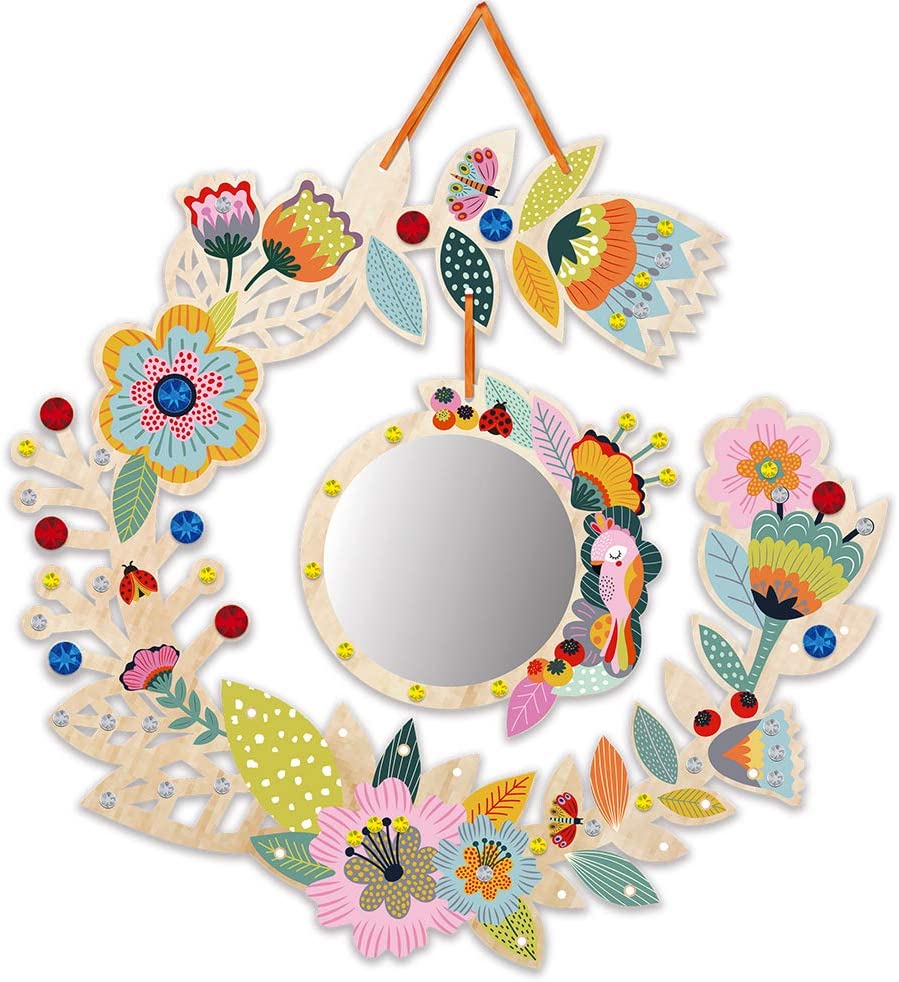 Janod Diy Wreath Jewellery Holder - Multicolour