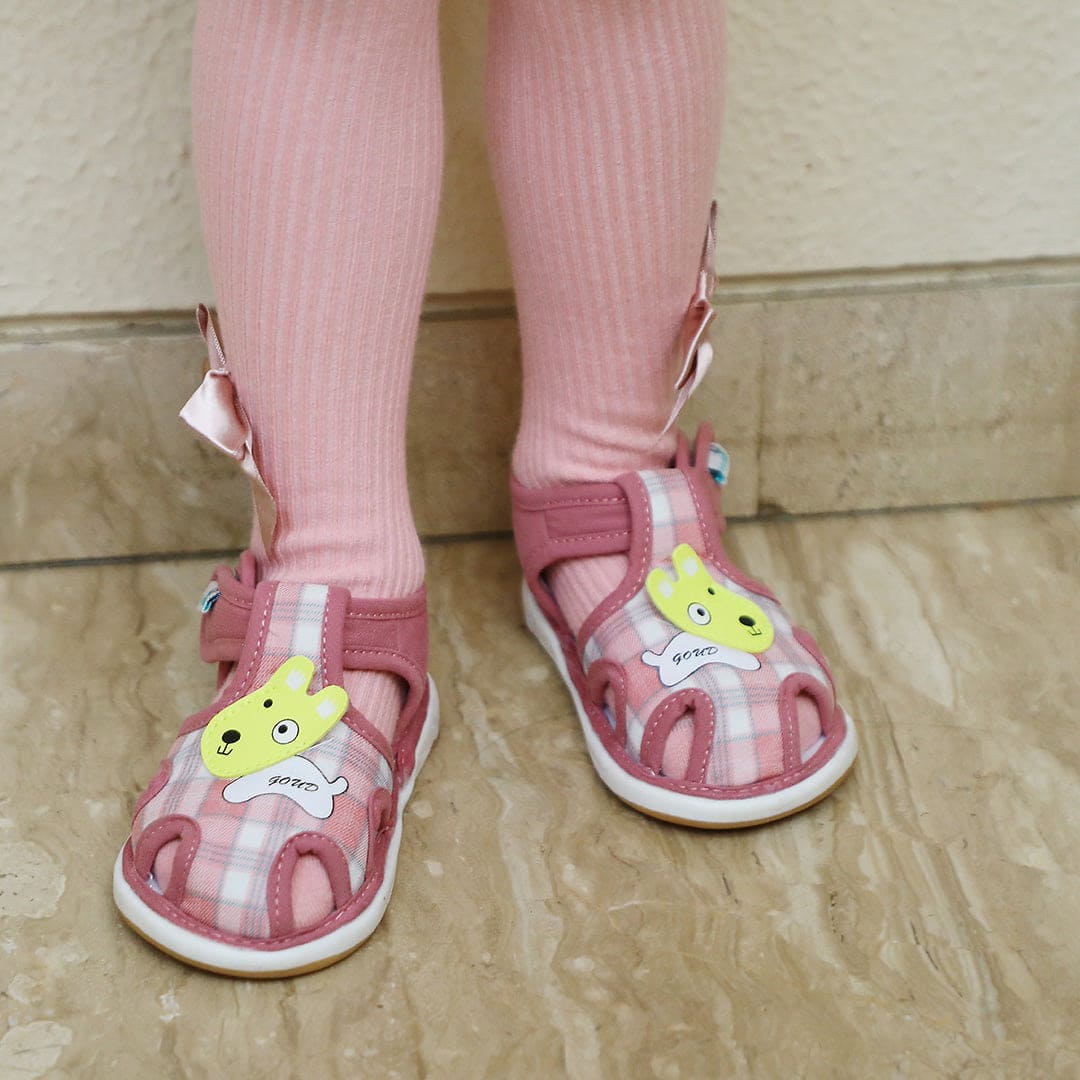 Buy Cute Pink Chu Chu Sound Sandals for Kids Online