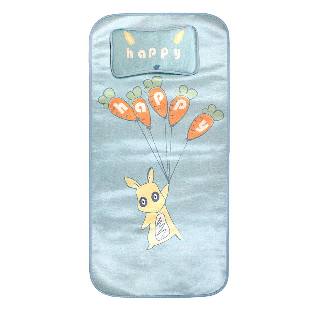 Happy Blue Washable Mat With Pillow - Baby Moo