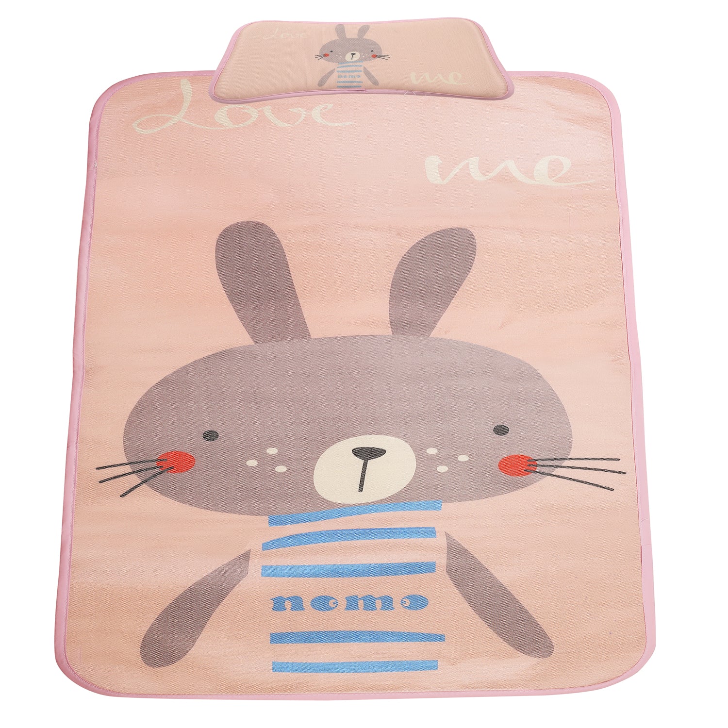 Love Me Pink Washable Mat With Pillow