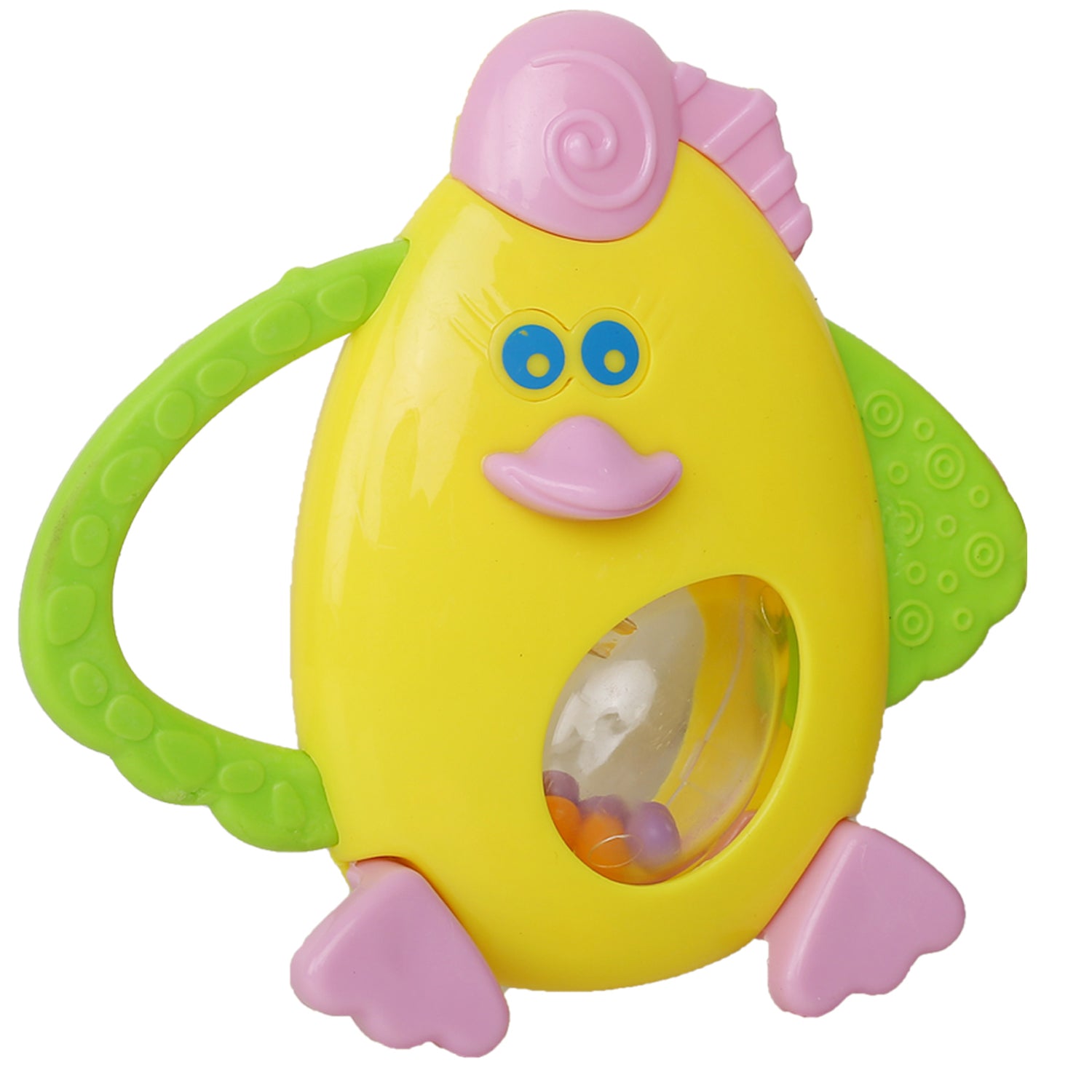 Animal Yellow Rattle Toy - Baby Moo