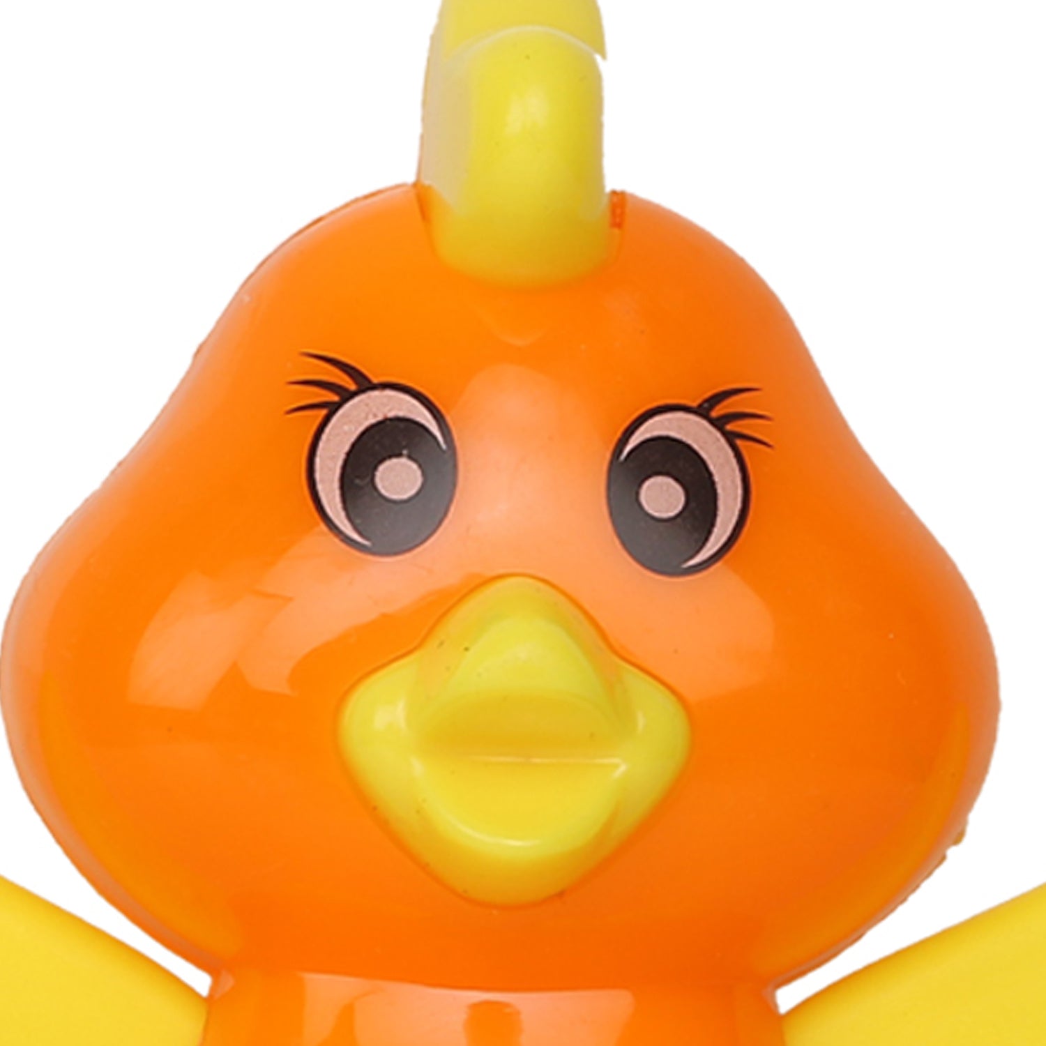 Duck Orange And Yellow Rattle Teether - Baby Moo