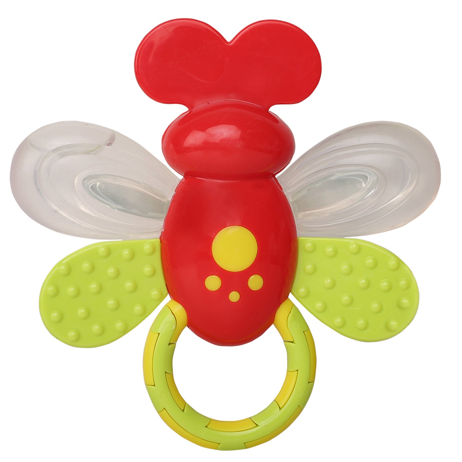 Butterfly Red Rattle Toy - Baby Moo